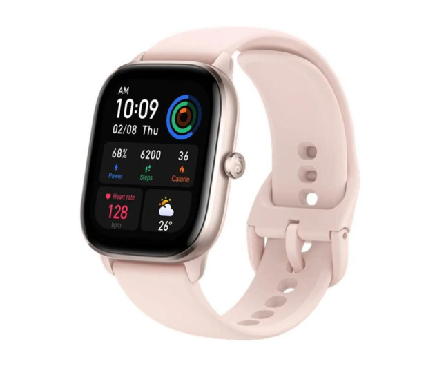 Amazfit GTS 4 Mini Flamingo Pink - 1081074 - zdjęcie
